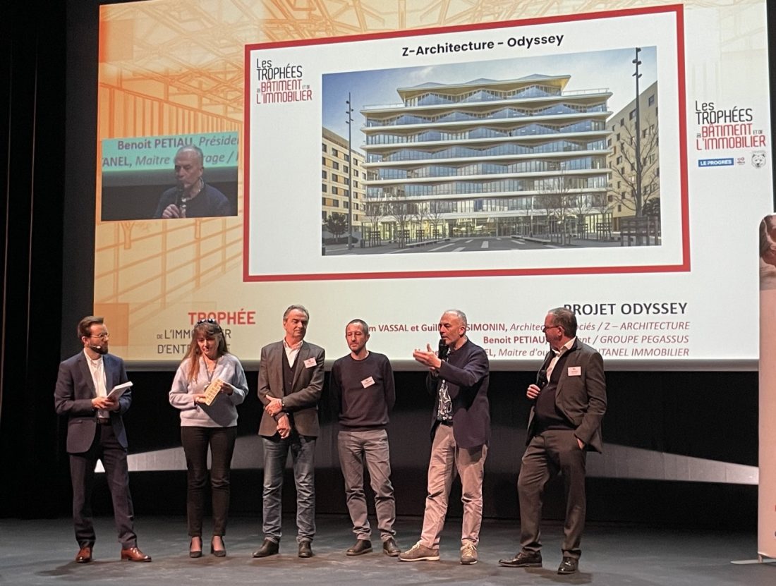 Odyssey - Zac des Puisoz - Grand Parilly - Vénissieux - Z Architecture - Trophée du Bâtiment et de l'Immobilier