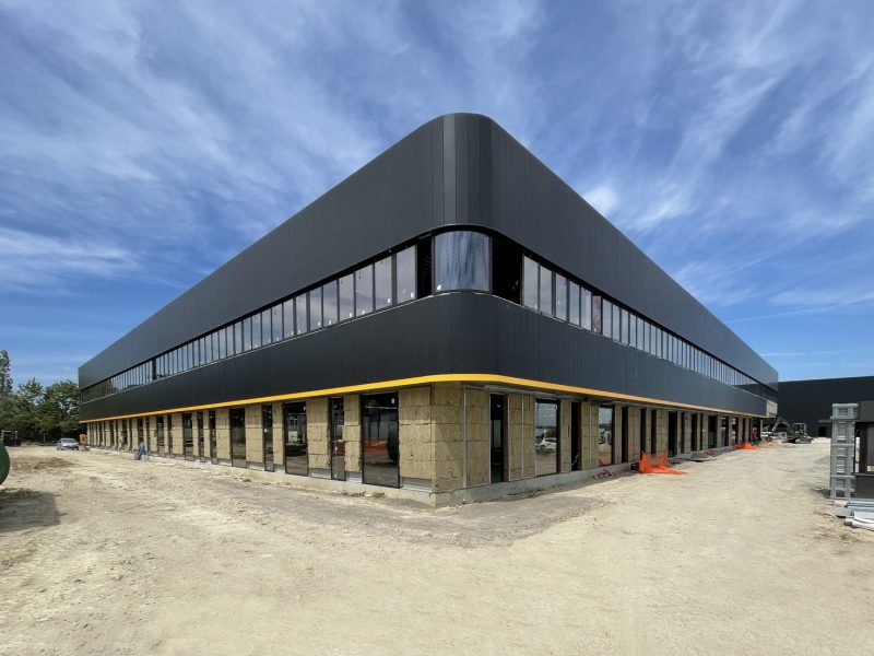 Siège mondial Tiama - Saint-Genis-Laval - Z Architecture - chantier