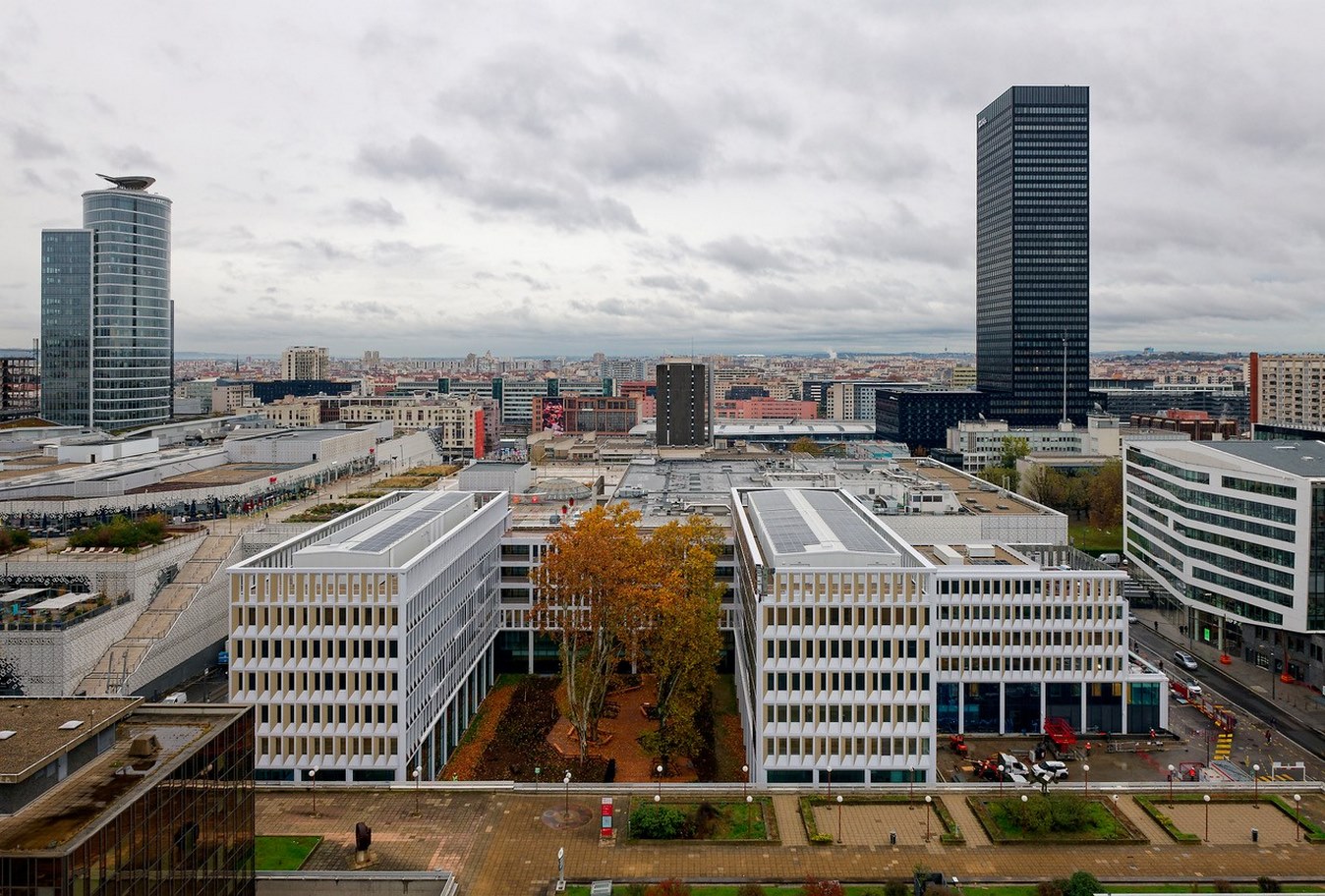 Nouvelle Cité Administrative d'État - Lyon Part-Dieu - Snøhetta & Z Architecture - chantier