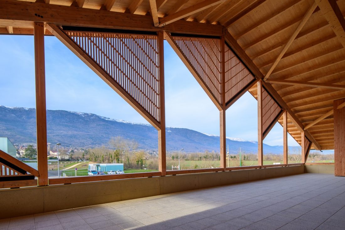 Équipement culturel et évènementiel - Thoiry (01) - Z Architecture - belvédère