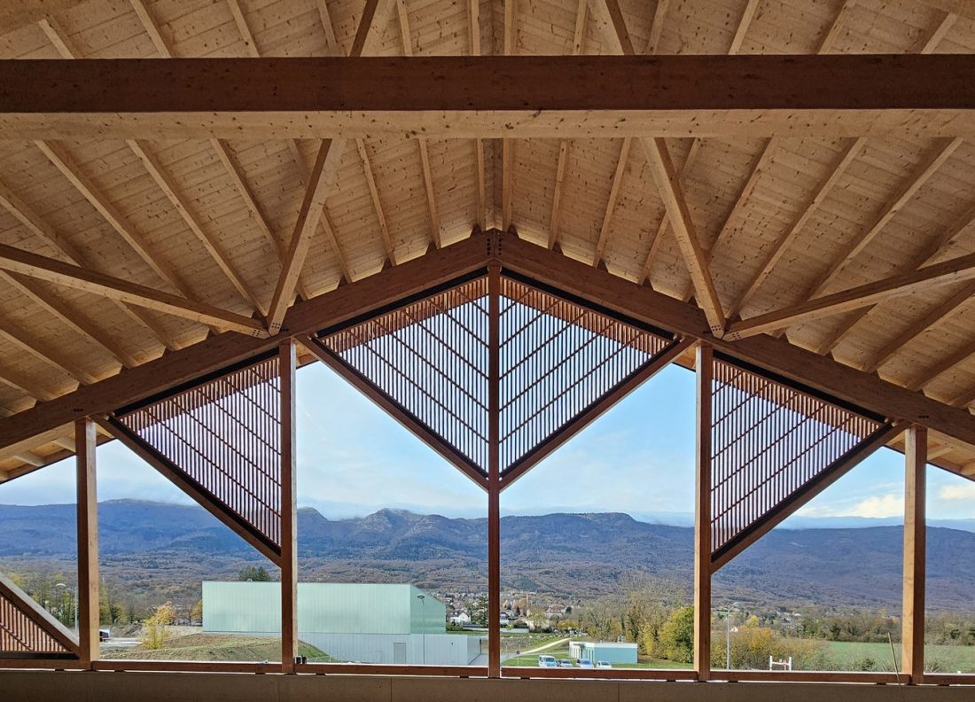 Équipement culturel et évènementiel - Thoiry (01) - Z Architecture - chantier
