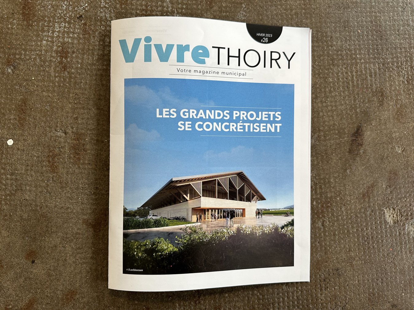Équipement culturel et évènementiel - Thoiry (01) - Z Architecture - Vivre Thoiry - magazine municipal