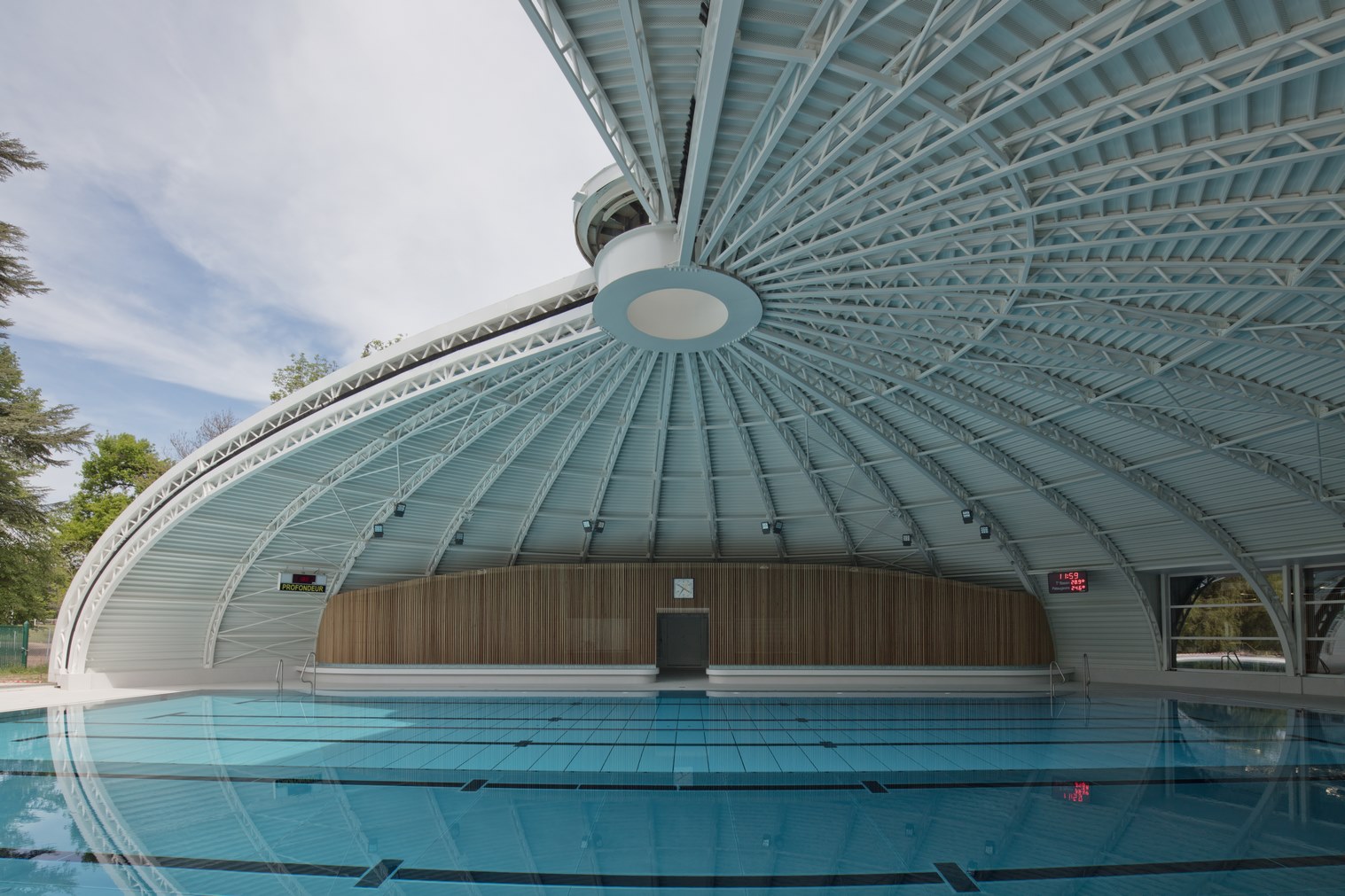 Réhabilitation piscine tournesol - les Abrets - Z Architecture