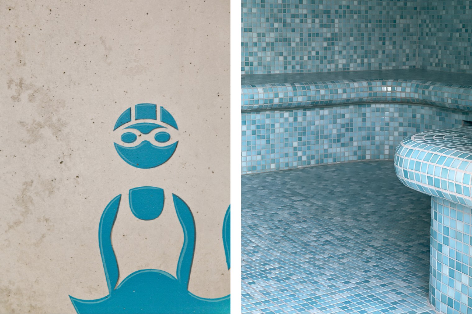 Réhabilitation piscine tournesol - les Abrets - Z Architecture - détails
