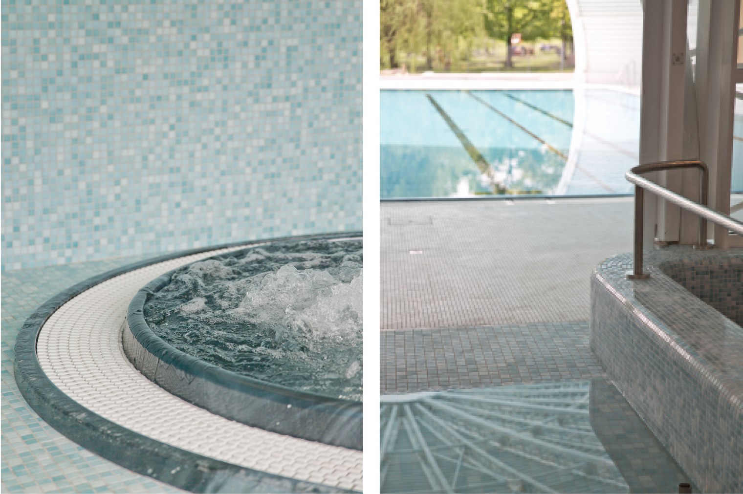 Réhabilitation piscine tournesol - les Abrets - Z Architecture - détails