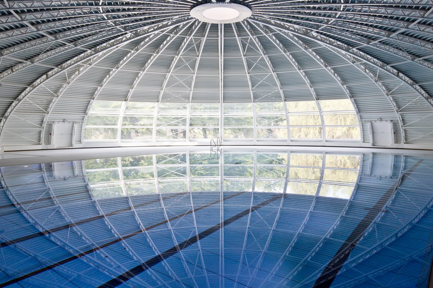 Réhabilitation piscine tournesol - les Abrets - Z Architecture - halle bassin