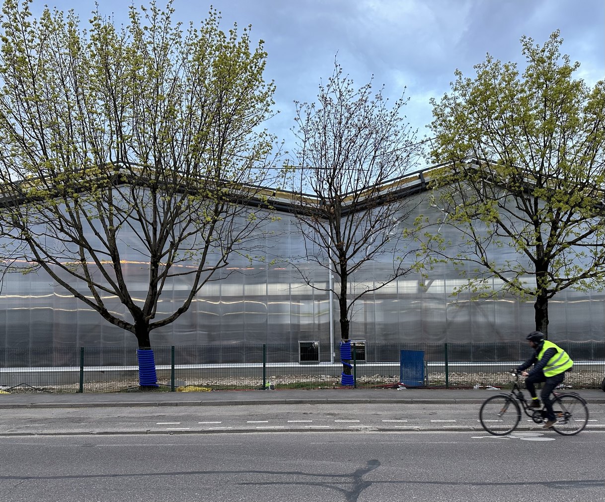 Les Portes de la Soie - parc d'activités nouvelle génération - Vaulx-en-Velin (69) - Z Architecture - chantier