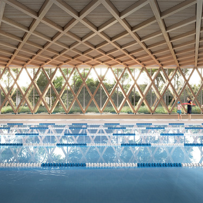 Nouvelle piscine intercommunale - Calais (62) - Z Architecture