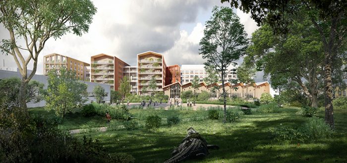 Pôle d'Innovation Collaboratif - Parc Cataroux - Clermont-Ferrand - Z Architecture - Accueil