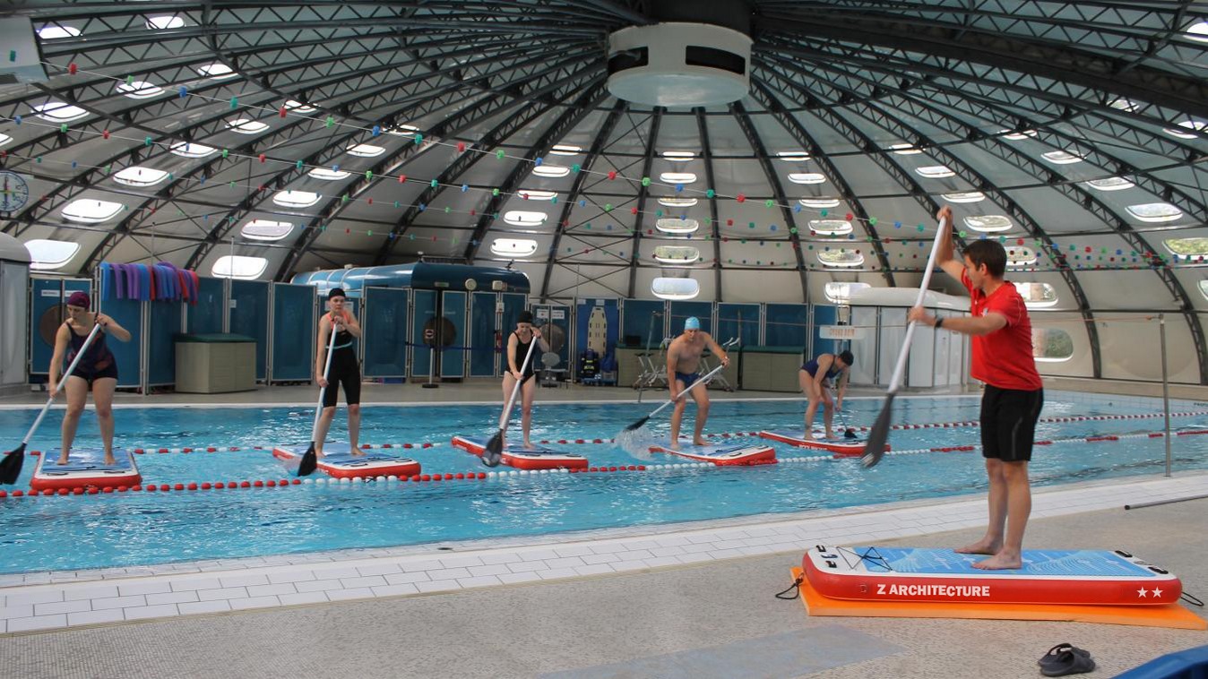 Réhabilitation et extension de la piscine tournesol - Achicourt (62) - Z Architecture - photo de l'existant