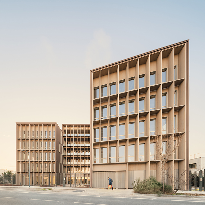 "Eastwood" bureaux Technip Energies - structure 100% bois - Villeurbanne (69) - Z Architecture
