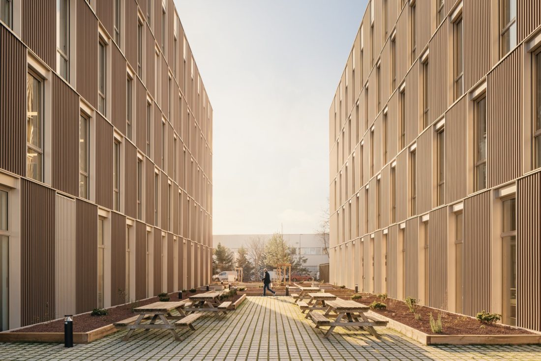 "Eastwood" bureaux Technip Energies - structure 100% bois - Villeurbanne (69) - Z Architecture