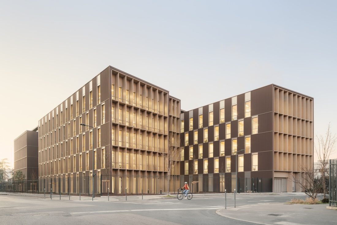 "Eastwood" bureaux Technip Energies - structure 100% bois - Villeurbanne (69) - Z Architecture