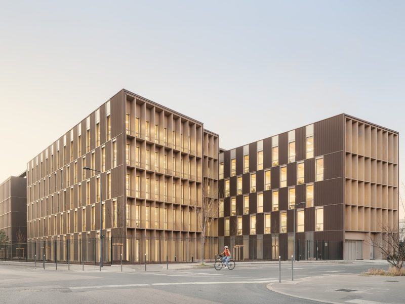 "Eastwood" bureaux Technip Energies - structure 100% bois - Villeurbanne (69) - Z Architecture