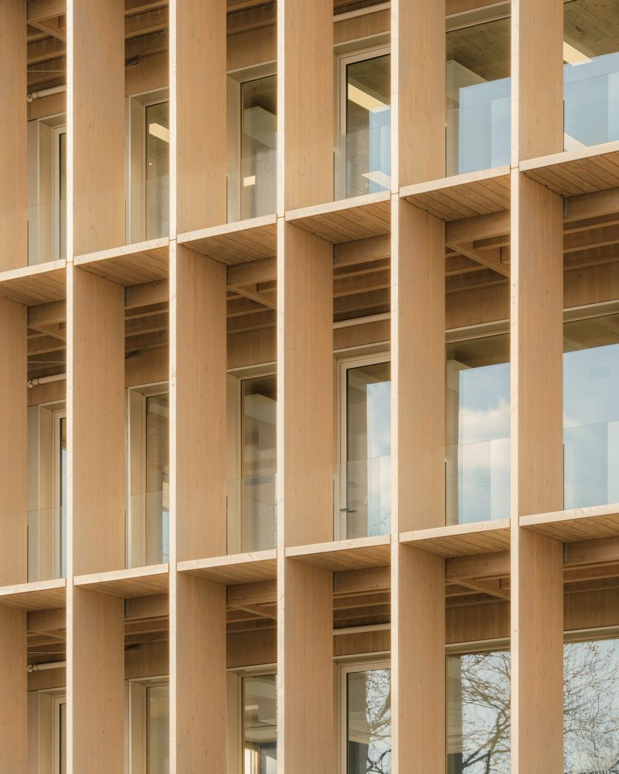 "Eastwood" bureaux Technip Energies - structure 100% bois - Villeurbanne (69) - Z Architecture