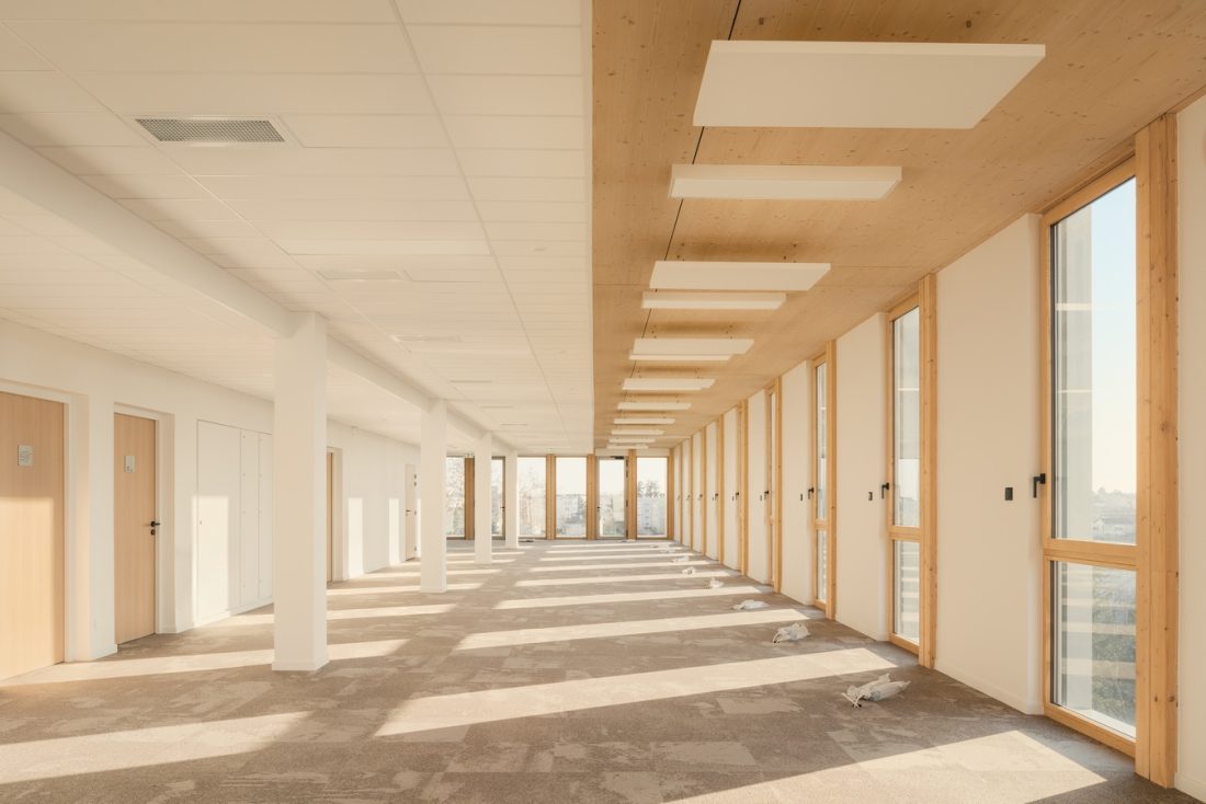 "Eastwood" bureaux Technip Energies - structure 100% bois - Villeurbanne (69) - Z Architecture