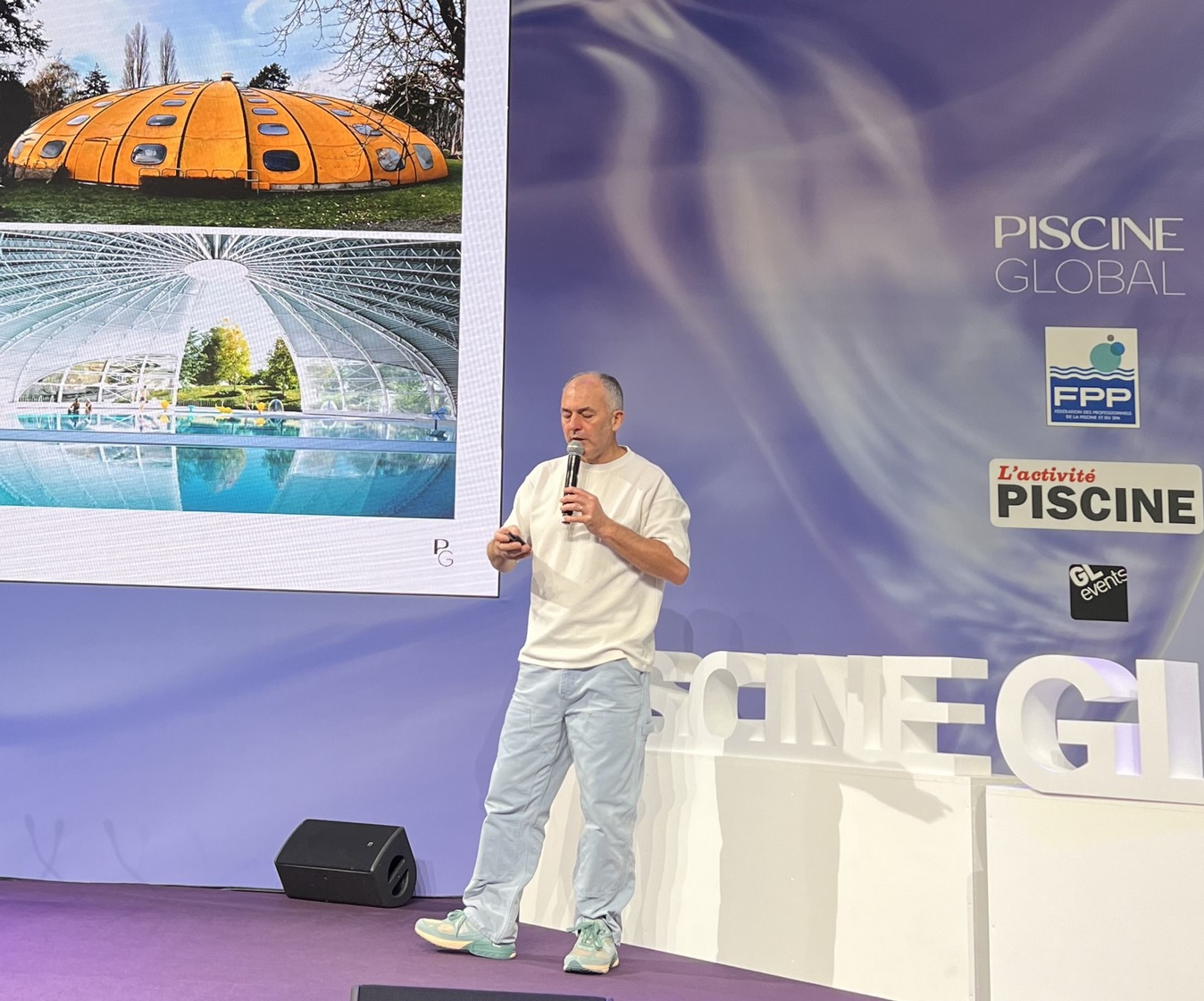 Salon Piscine Global - Conférence réhabilitation et réemploi dans les piscines publiques - Z Architecture