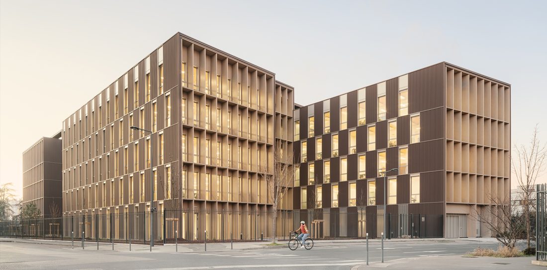 "Eastwood" bureaux Technip Energies - structure 100% bois - Villeurbanne (69) - Z Architecture