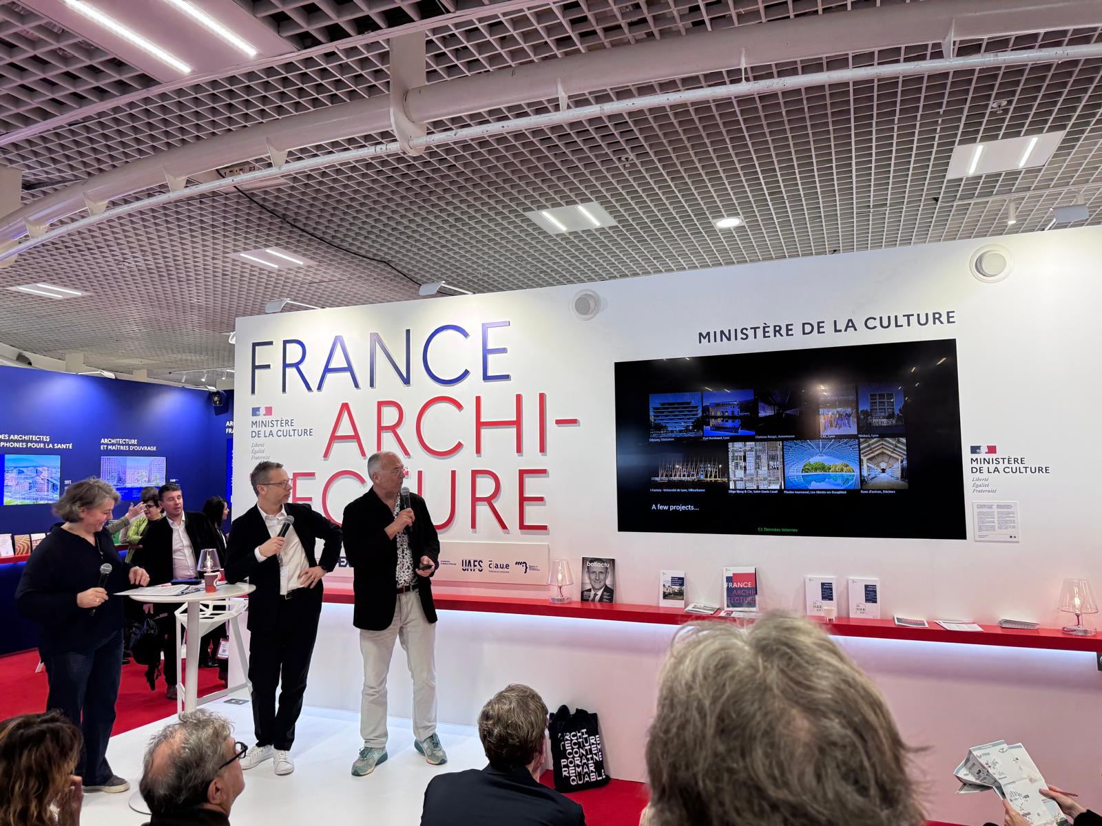 MIPIM - Stand France Architecture Ministère de la Culture - Z Architecture & Snøhetta