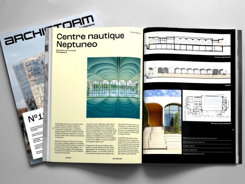 Z Architecture - Revue de presse - Piscine Saint Remy - Archistorm
